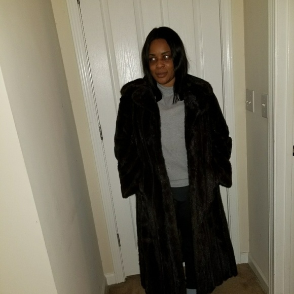 Mink long coat - Picture 2 of 4